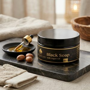 Savon noir à l'huile d'argan