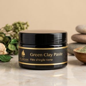 Pâte d'argile verte